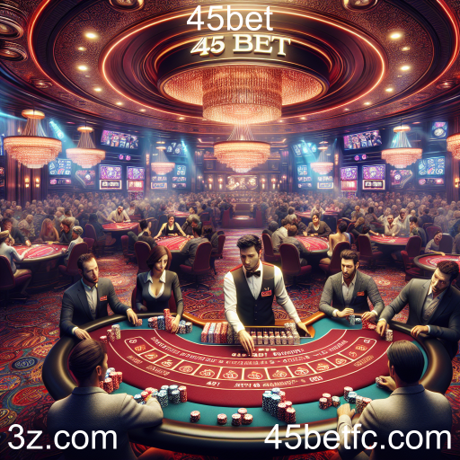 A Experiência Imersiva dos Jogos 'Ao Vivo' no 45bet